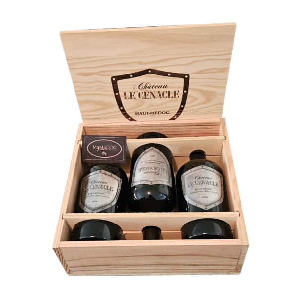 MyMedoc Coffret Bois Château Le Cénacle