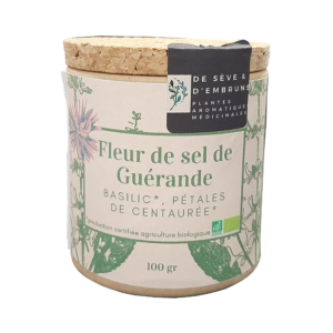 MyMedoc - Fleur de Sel de Guérande au Basilic