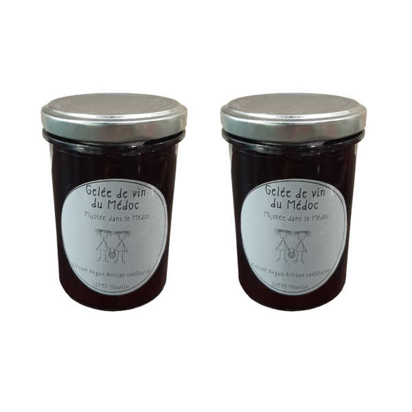 Confit de Vin du Médoc - 230 gr x2