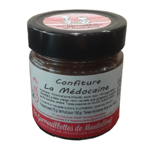 Confiture La Médocaine des Garrouillettes de Montalivet - 280 gr